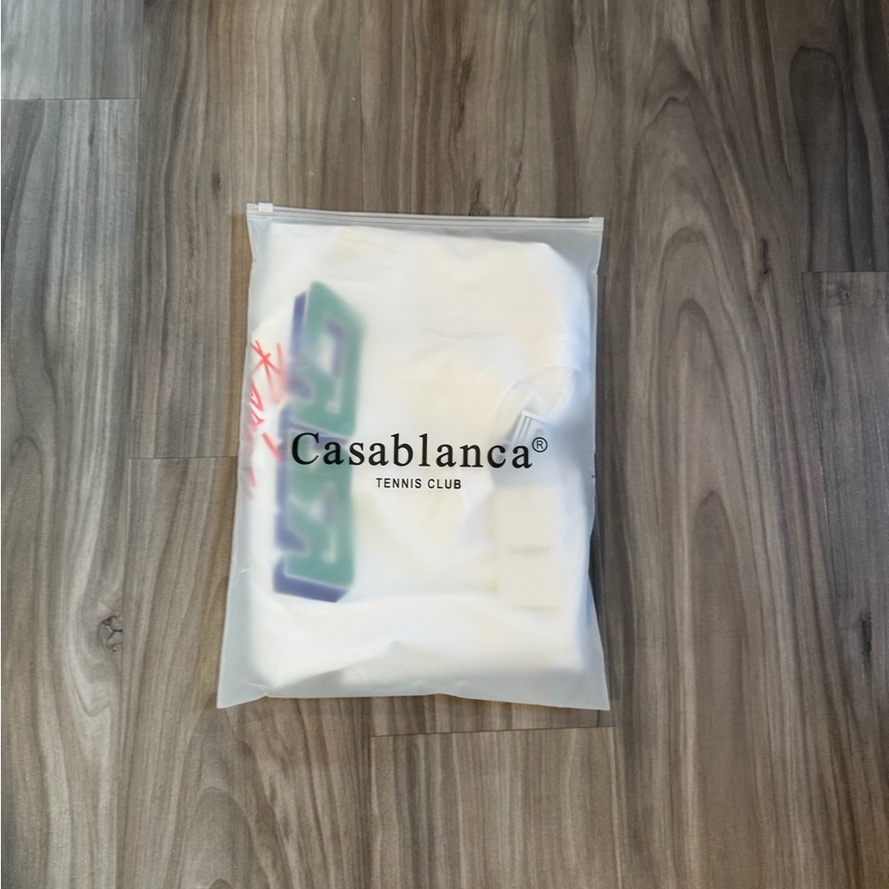 Casablanca Men's Classic White Undershirt